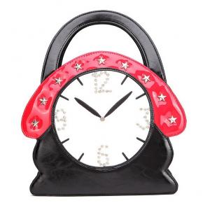 China Alarm clock creative fashion handbags tide female cute cartoon character supplier