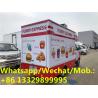High quality and best price Forland Brand 4*2 gasoline mobile food van truck for