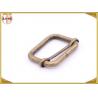 China Antique Brass Metal Loops Hardware , Pet Metal Collar Buckles For Bags Accessories wholesale