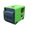 cobre portátil silencioso diesel da cor verde 100% do gerador 4.5kw 1 fase