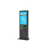 China 43 Inch LCD Screen Phone Charging Digital Signage Kiosk Various Charging Plugs Available on sale