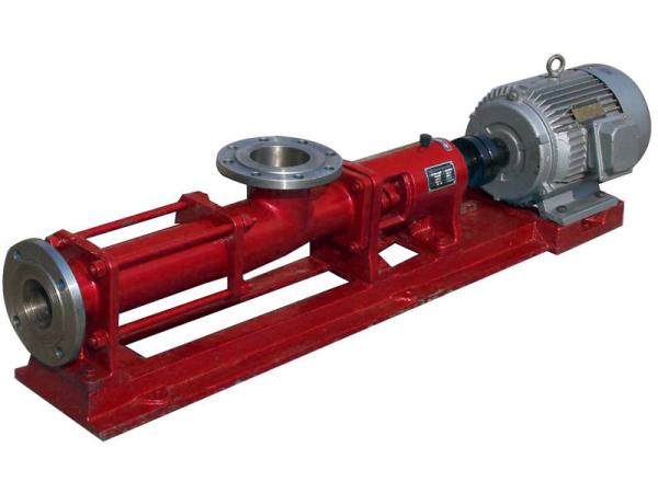APG Oil Drilling Mud System Single Screw Pump For Decanter Centrifuge