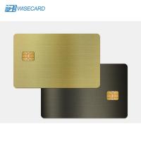 China Silk Screen Printing NFC Metal Cards Suitable For International Business on sale