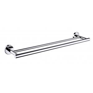 18' and 24' Bathroom Accessory Wall Mounted Towel Bar Stainless Steel Double Bars for Hotel