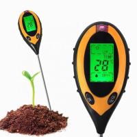 China Farming BGT's 4-in-1 Soil pH Moisture Temperature and Sunlight Meter 22mm x 63mm x 36mm on sale