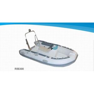 10 Ft Orca Hypalon Small Inflatable Boat , Rigid Hull Inflatable Boats For Fishing