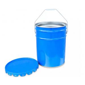 20L Round Chemical Paint Pail Bucket Metal Drum ODM