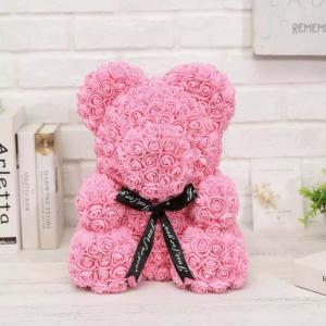 China 2020 Soap Teddy Roses Bear Flower with Gift Box for All Occasion supplier