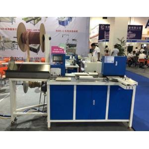 China Nanbo Heavy Duty Wire Closing Machine , CE 420mm Twin Loop Wire Binding Machine supplier