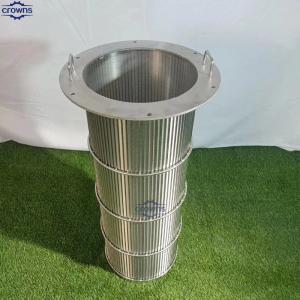 China China High Quality Stainless Steel  V wedge wire filter johnson water well screen supplier
