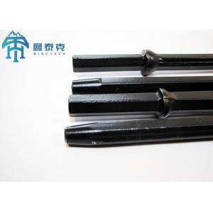 China Coal Mining Hexagonal Drill Rod 11 Degree 108mm H22 Taper Drill Rod supplier