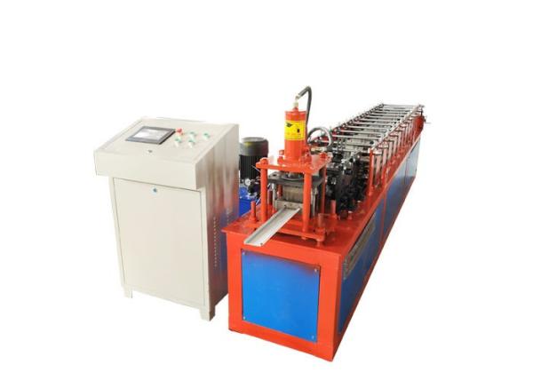 Cold Metal 380v Roller Shutter Door Roll Forming Machine With Customized Model