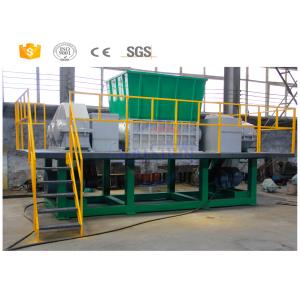 China Double shaft used waste car metal shredder machine manufacturer with CE supplier