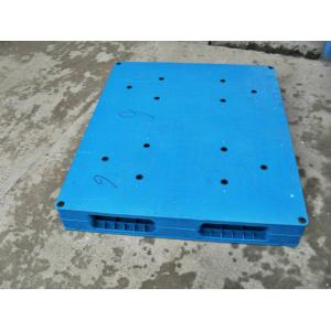 Welded / Integrated Solid Face Plastic Euro Pallets For Food Storage