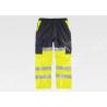 Workers Reflective Orange Hi Vis Trousers / Fashion Mens Safety Work Pants