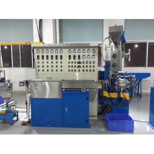 China Electronic 1.5 2.5 Cable Extrusion Line Machine For Jacket Sheath PVC Cable supplier