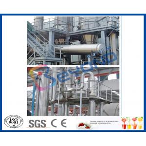 China Full Auto / Semi Auto 15TPH Multiple Effect Evaporator For Pineapple Juice Concentrator supplier