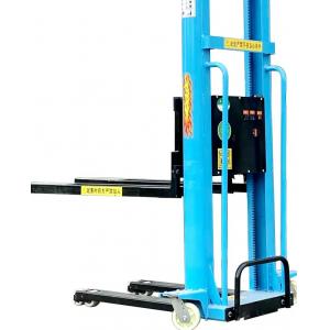 China 1000kg Portable Semi Electric Forklift Multifunctional Trucks Automatic Transfer supplier
