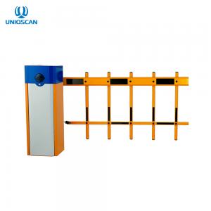 China Remote Control  Flap Barrier Gate 2 Fence Arm 24V AC Motor 2 Years Warranty supplier