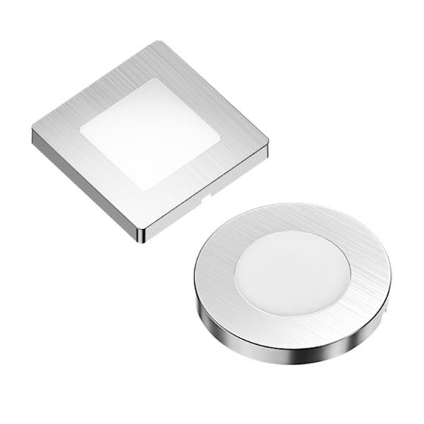 Luz de gabinete LED montada en la superficie con chip SMD2835 y material de PC de aluminio de voltaje 12V
