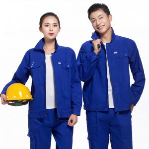 China Cheap Price Summer Workwear Women Cotton Work Uniform Long Sleeve Work Clothes supplier