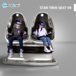 China Seat Vibration VR Egg Chair 9D Virtual Reality Simulator Customized Size supplier