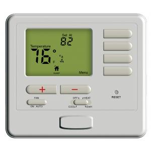 Digital Electronic Room Thermostat 2 Heat 1 Cool With Blue Backlight