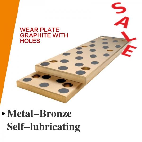 CNC Bronze Steel & Self Lubricating Wear Plates Inch Oilimpregnated Graphite