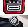 China Waterproof 24w 12v 24v Led Stop Tail And Turn Lights For Jeep Wrangler High Brightness wholesale