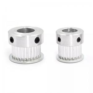 China Aluminum Alloy 16 20 Teeth Timing Belt Pulley Wheel Band Saw Timing Flywheel Gear supplier