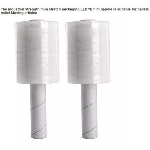 China 頑丈な伸張の2つのブランドの伸張テープ、明確な延長中心のハンドルの収縮の覆い5インチ移動覆いテープ/フィルム パック wholesale