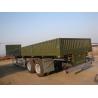 SINOTRUK 40ft Heavy Duty Semi Trailers Cargo Truck 2 / 3 Axles With 40-60 Tons