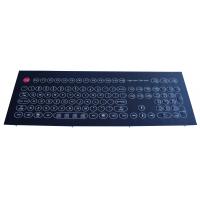 Compact IP65 waterproof Industrial Membrane Keyboard / washable computer keyboard