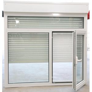 OEM Aluminium Tilt Turn Windows , Aluminium Glass Louvers Window With Crimsafe Mesh