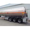 China Oil Transport Fuel Tanker Semi Trailer 3 Axle 42000L 45 CBM 12R22.5 Tire wholesale