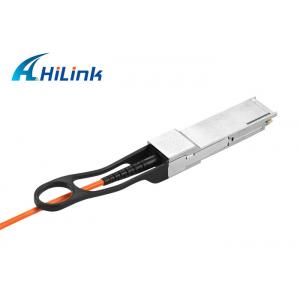 China Data Centers 40GE QSFP AOC Active Fiber Optic Cable Multi Mode supplier