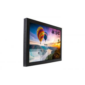 China 4K Open Frame LCD Monitor , Flat Touch Screen Computer Monitor High Resolution 3840x2160 supplier