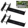 China Heavy Duty Window Flower Box Brackets with Durable Iron Planter Mounting Bracket wholesale