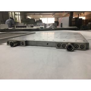 China Placas frías soldadas con autógena agitación de aluminio de la fricción del OEM para el poder mantecoso supplier