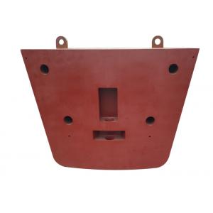 China Counter weight of 28 ton frontal hoisting  Welding balance weight supplier