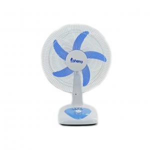 12V   AC  DC table fan 16 inch brush less motor portable table fan with adapter