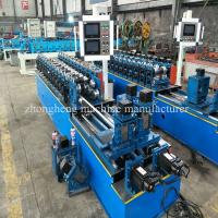 China Chain Drive Galvanized Steel Stud And Track Roll Forming Machine on sale