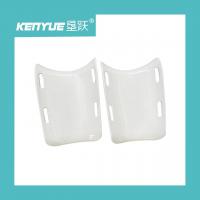 China White Plastic Leg Rests For Hospital Gynecological Beds on sale