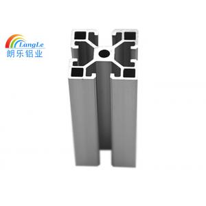 China T5 Alloy Aluminium Frame Profile , Alum Extrusion Shapes For Industrial Uses wholesale