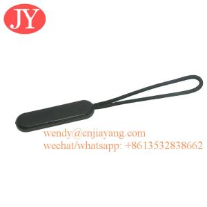 China Jiayang high quality zipper pulls string zipper pull custom cord zipper pull supplier