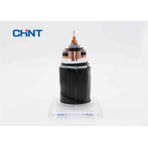 China Category A B C LSZH Fire Resistant Cable , 6.35 / 11kV Power Cable Black Sheath supplier