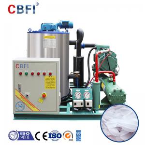 China 3 Tons Energy Saving Automatic Seawater Flake Ice Machine For Fishery supplier