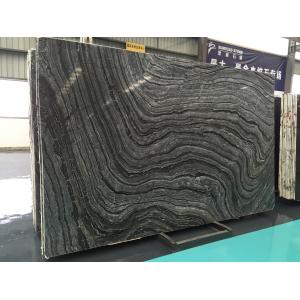 China China Quarry Direct Wholesale Best Price High Quality Polished Black Wood marble Slab Tiles supplier