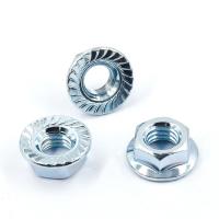 China Metric Measurement System DIN 6923 Galvanized Hex Flange Nut With Bolt Accetable OEM on sale