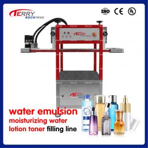 China 220V/50Hz Cosmetic Liquid Filling Machine For Cosmetic Oil 1000-5000ml supplier